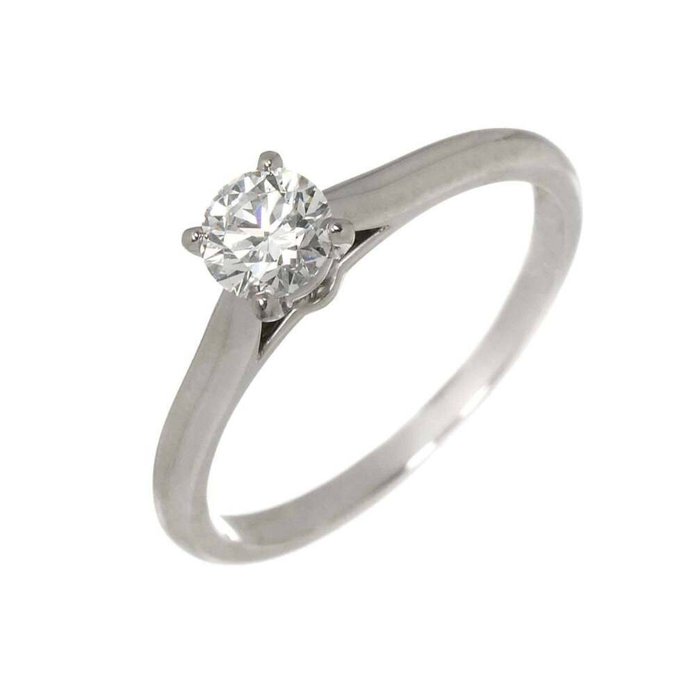 CARTIER Authentic Silver Diamond Ring
